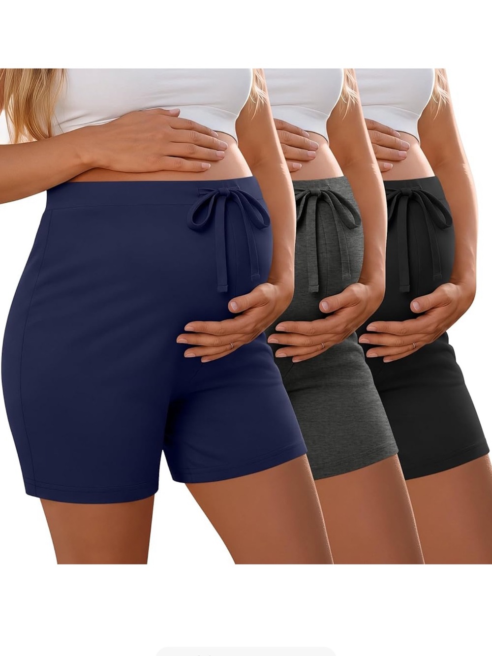 Women’s Maternity Shorts 3pack